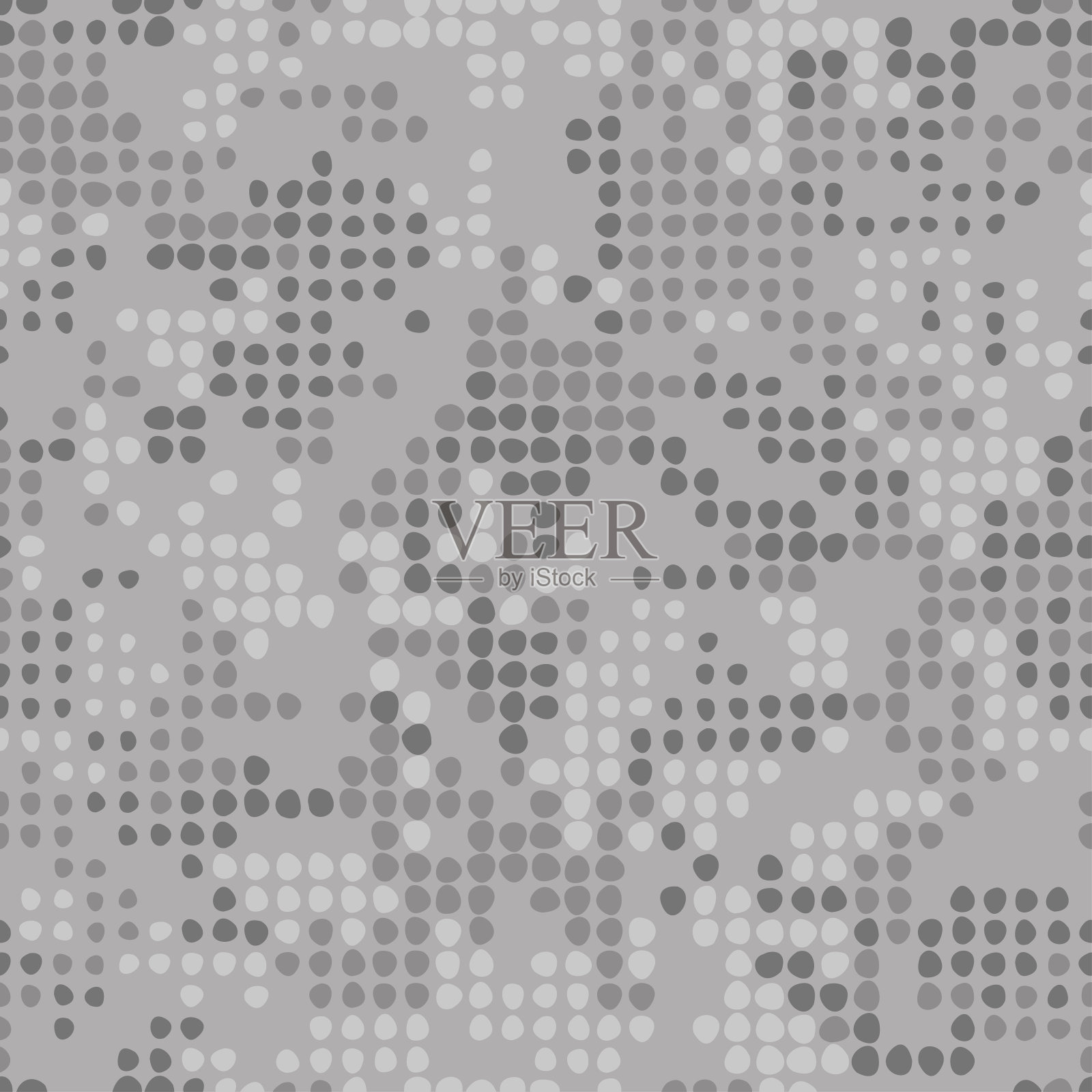 数字像素伪装无缝图案。都市服装风格，掩蔽迷彩重复印花。矢量纹理插画图片素材