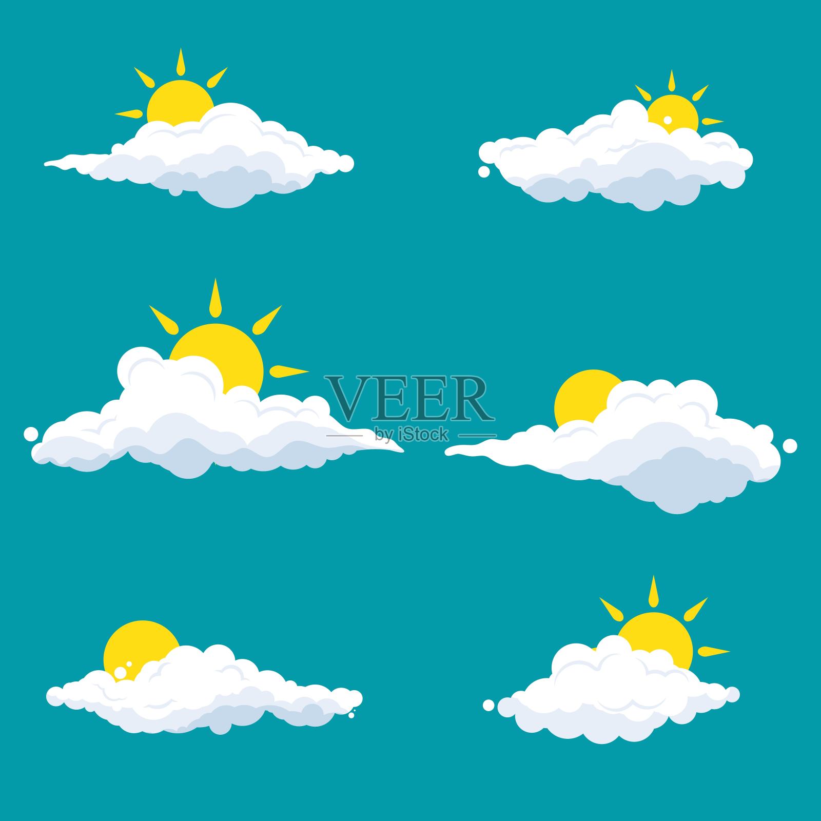 云动画矢量设计插画插画图片素材