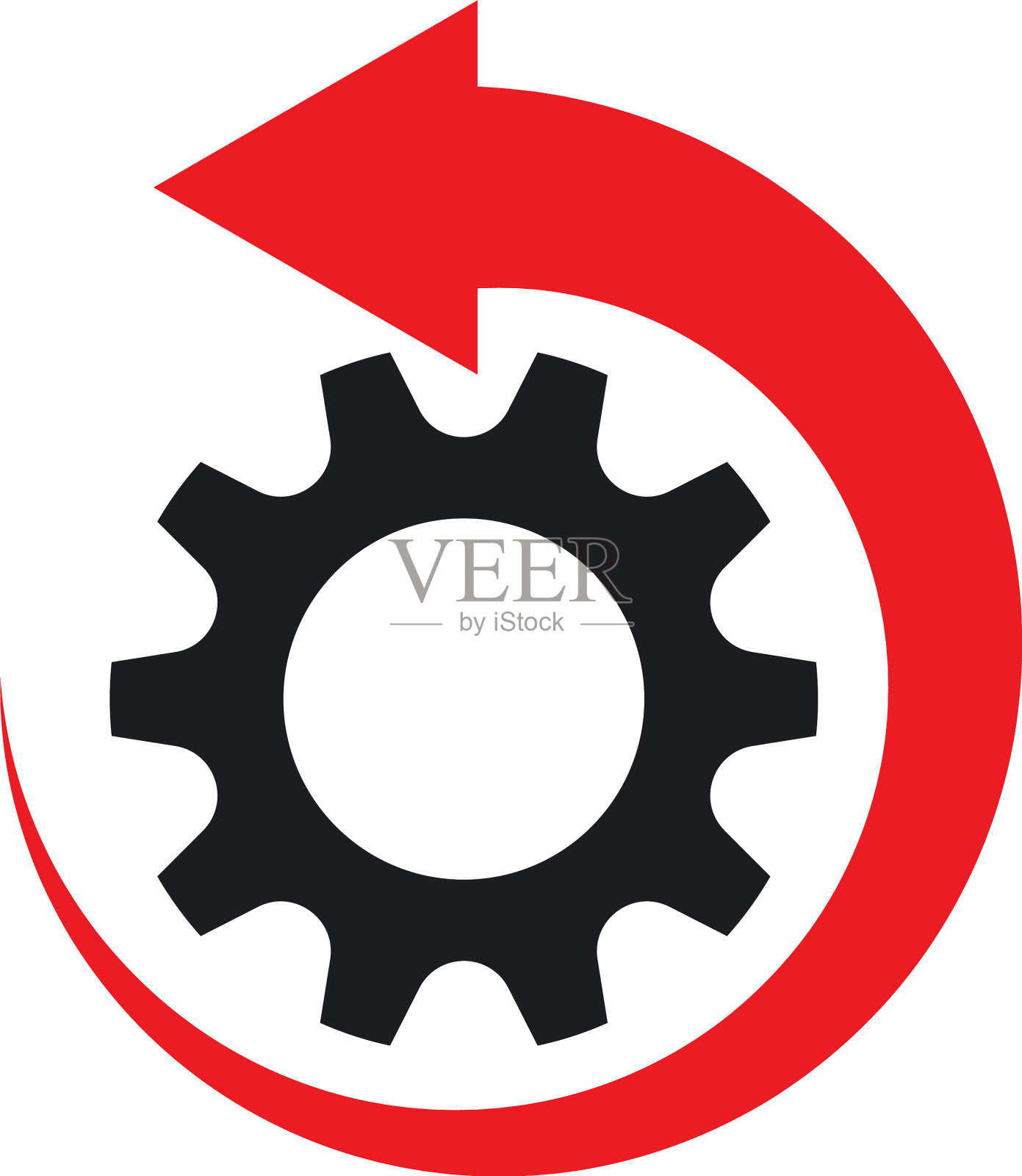 齿轮标志模板图标素材