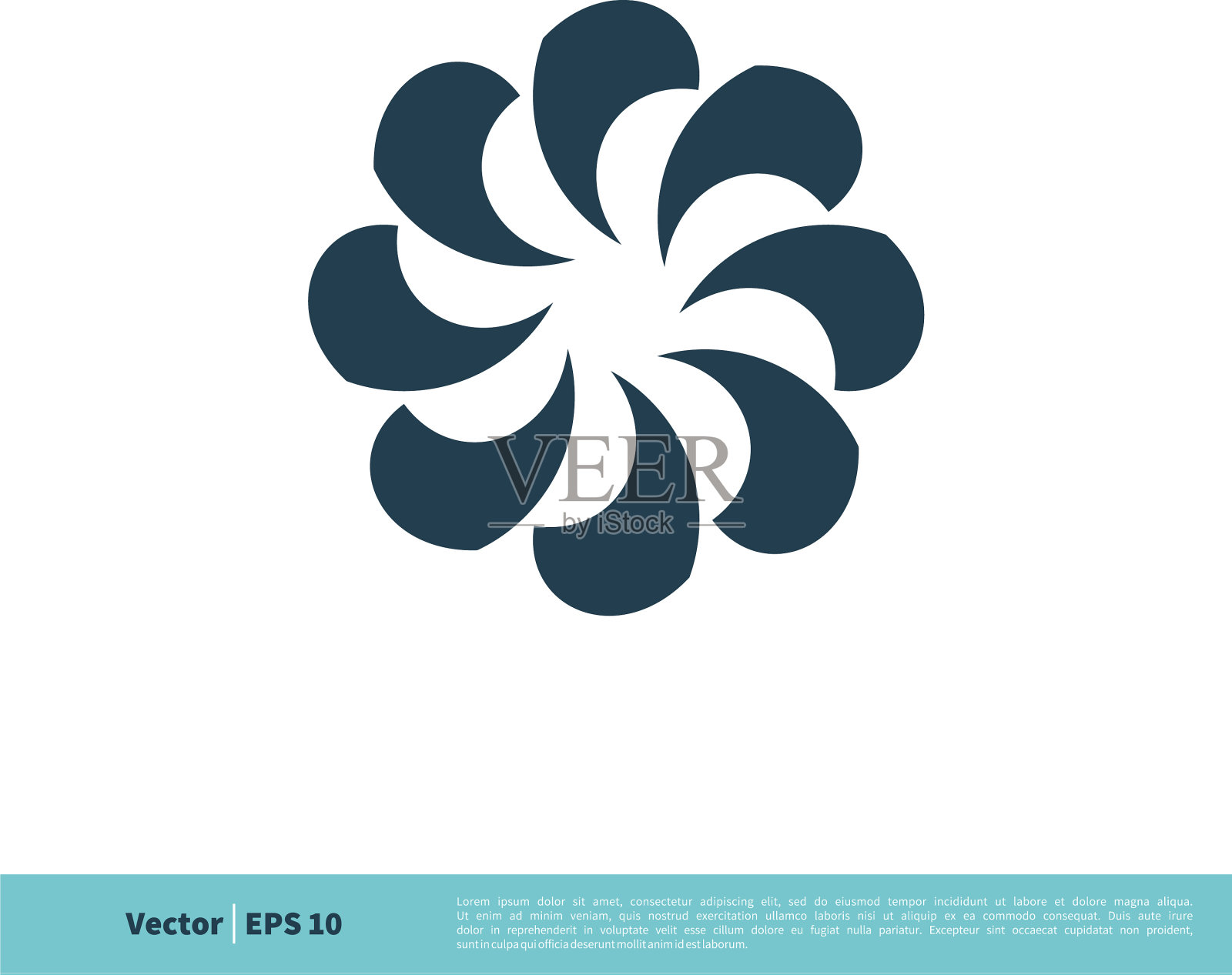 装饰花卉装饰图标标志模板插画图片素材