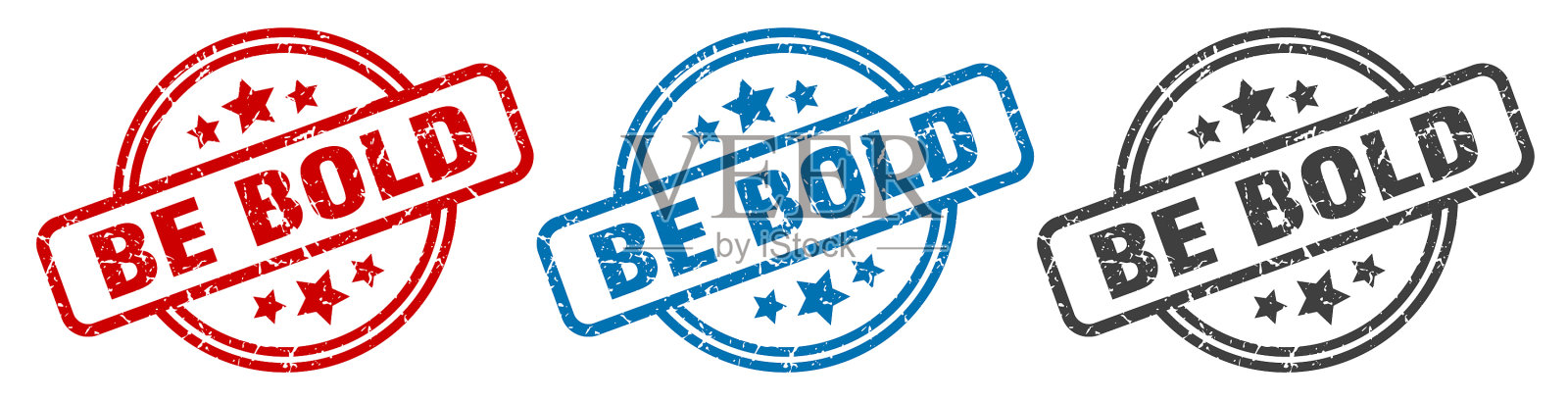 加粗印章加粗圆形孤立标志加粗插画图片素材