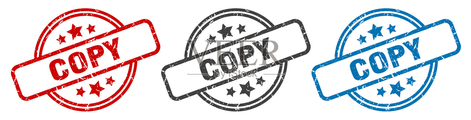 拷贝邮票拷贝圆形独立标志拷贝标签套插画图片素材