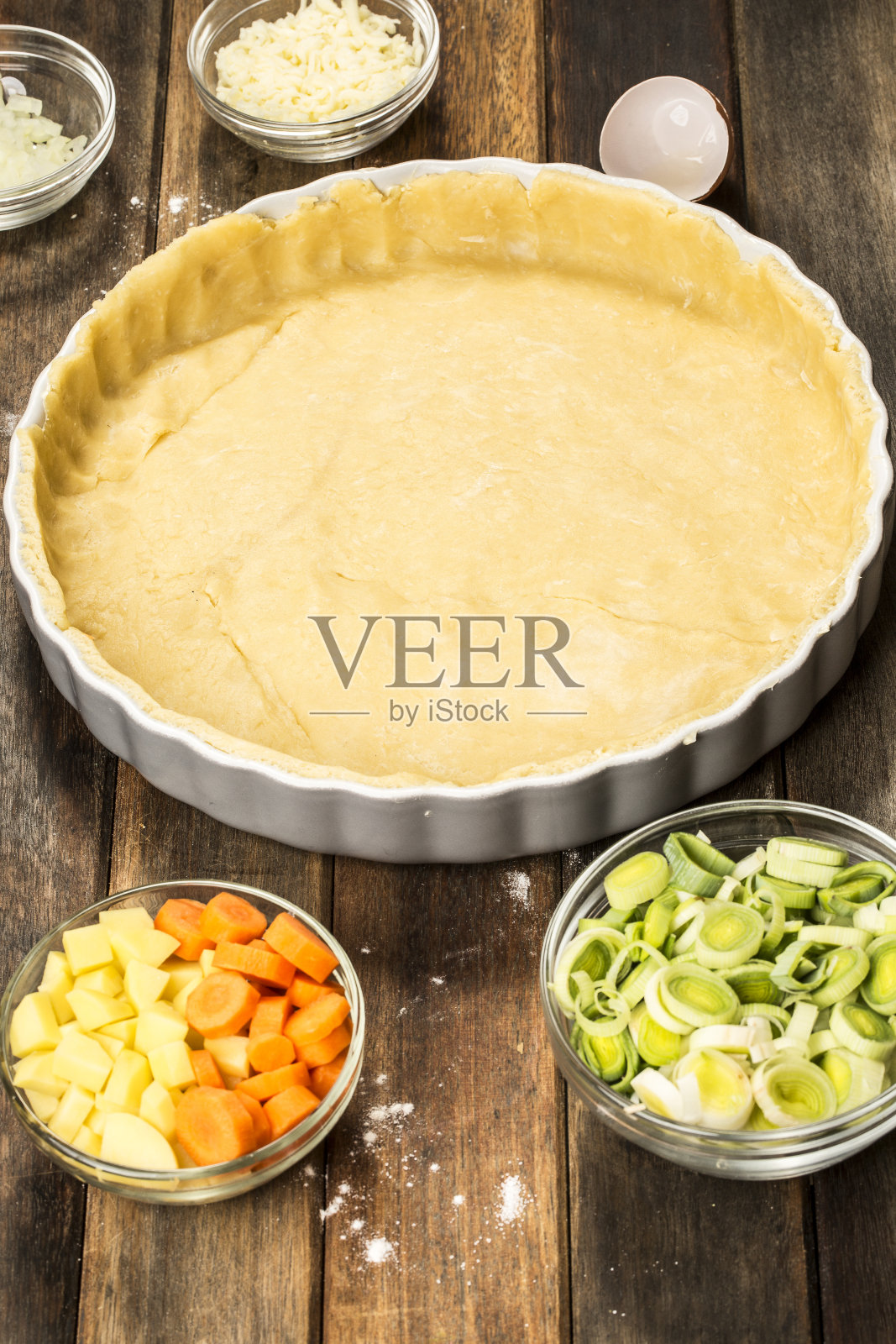 如何制作法式乳蛋饼照片摄影图片