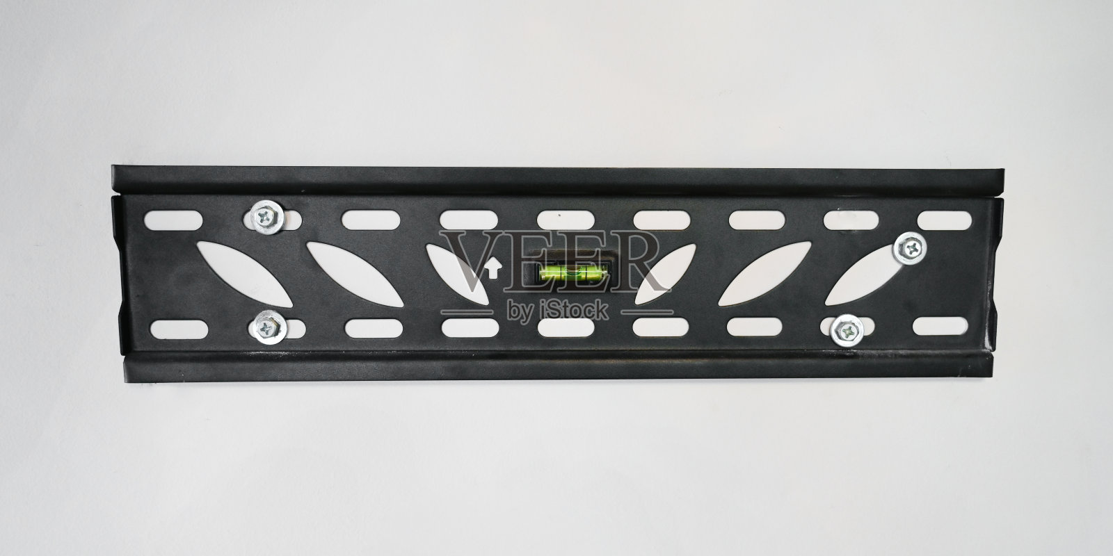 电视支架。生锈的电视悬挂器照片摄影图片