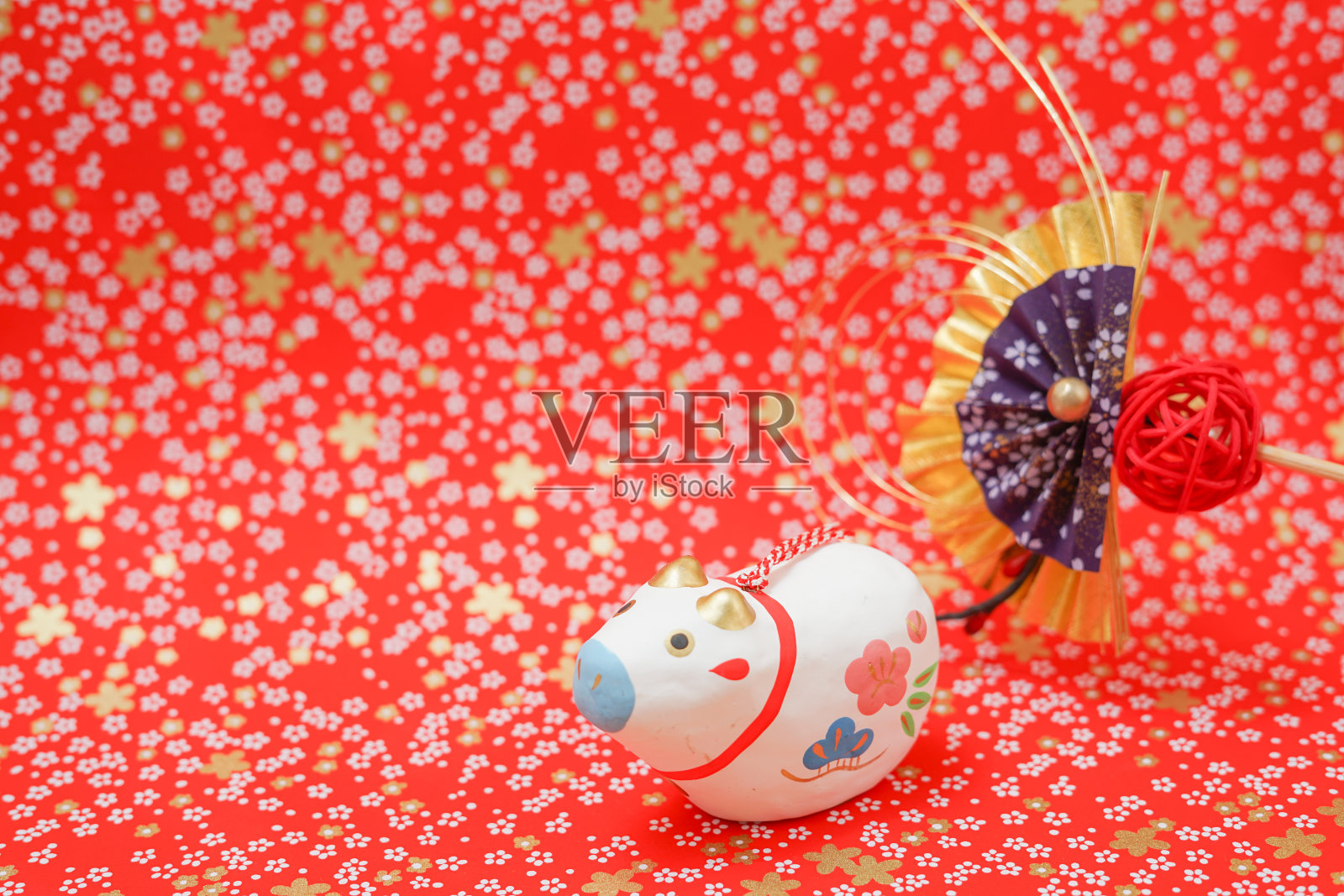 牛年贺卡、过年材料(2021年生肖)照片摄影图片