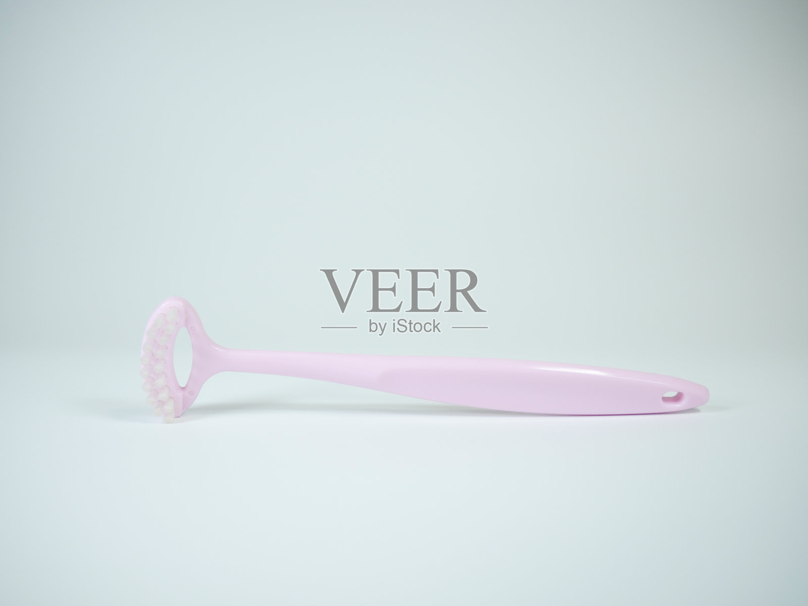 舌头刷照片摄影图片