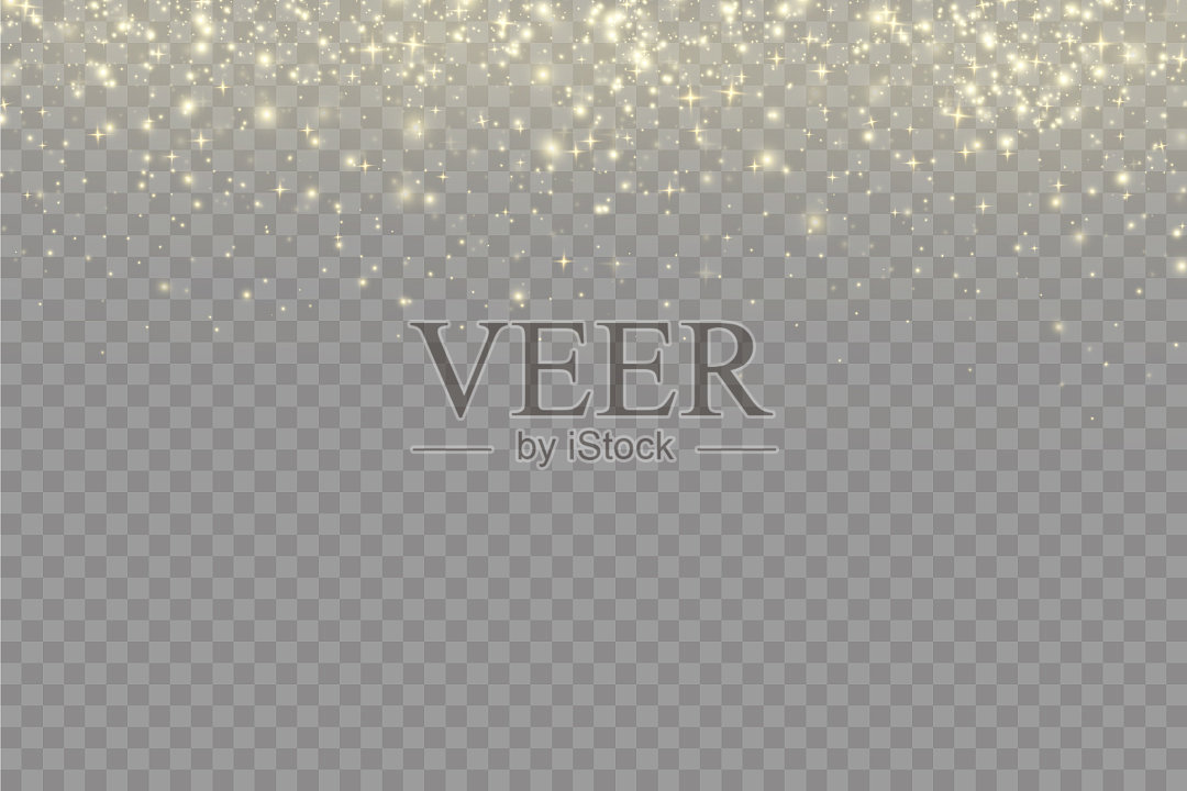 美丽的黄色的尘土插画图片素材