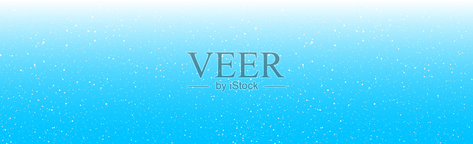 精致的天空背景与飘落的雪花-插图插画图片素材