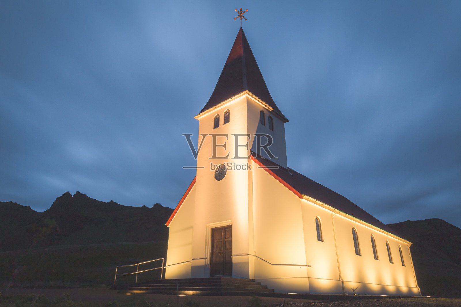 维克教堂照片摄影图片