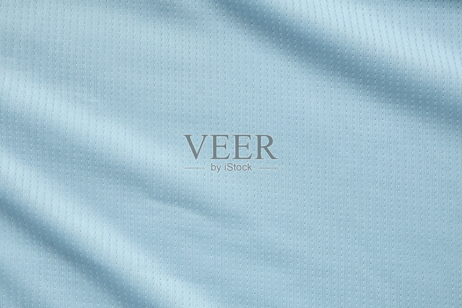 蓝色足球运动衫服装面料质地运动服背景照片摄影图片