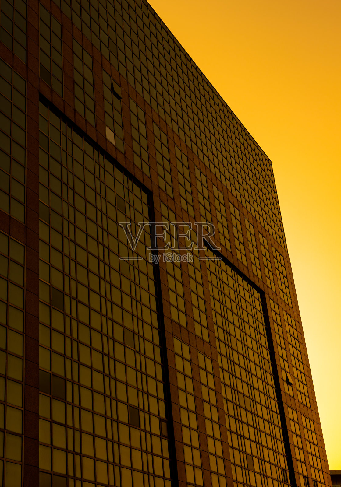 当代玻璃摩天大楼的观点照片摄影图片