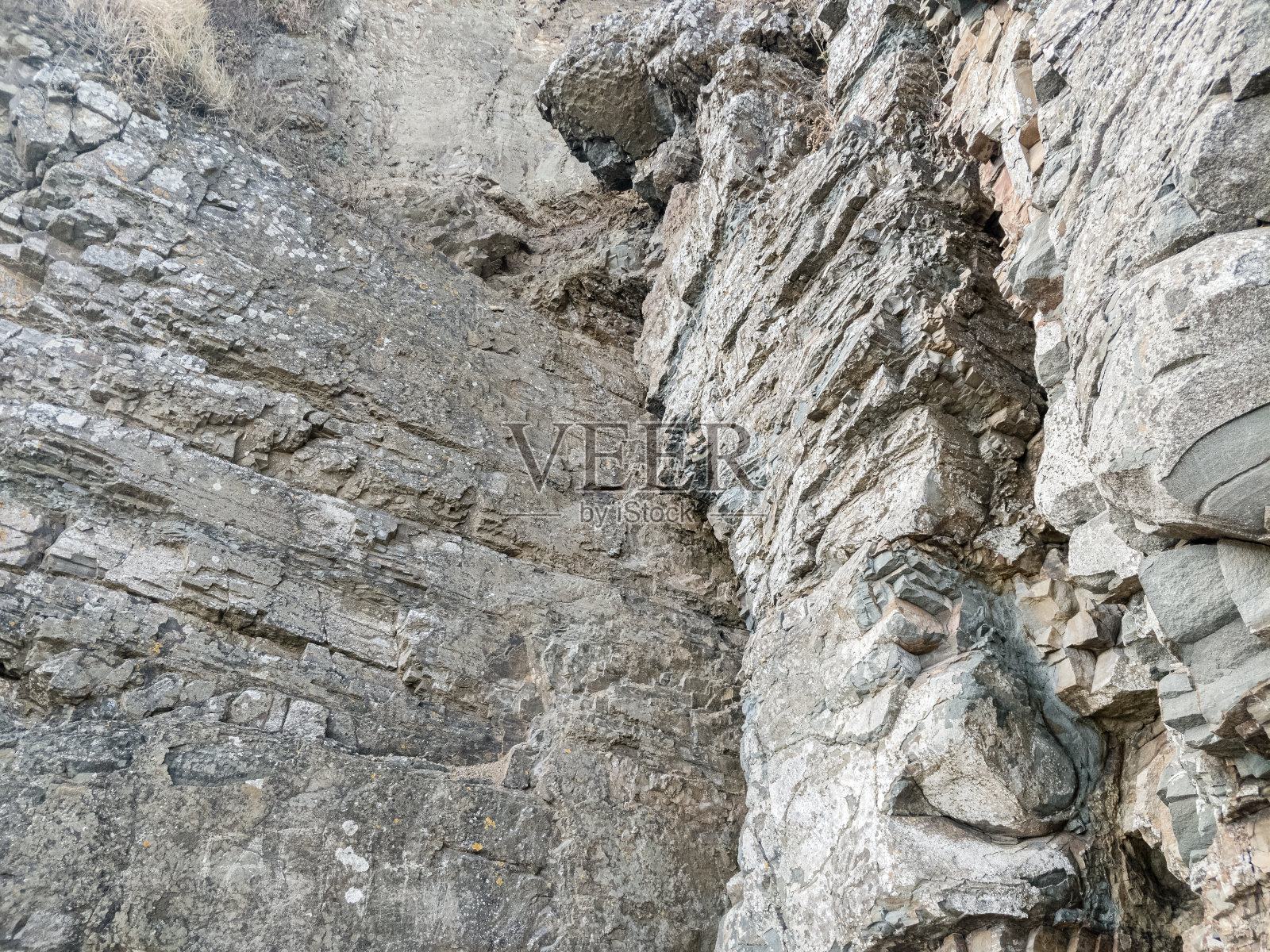 近海岩石的抽象纹理照片摄影图片