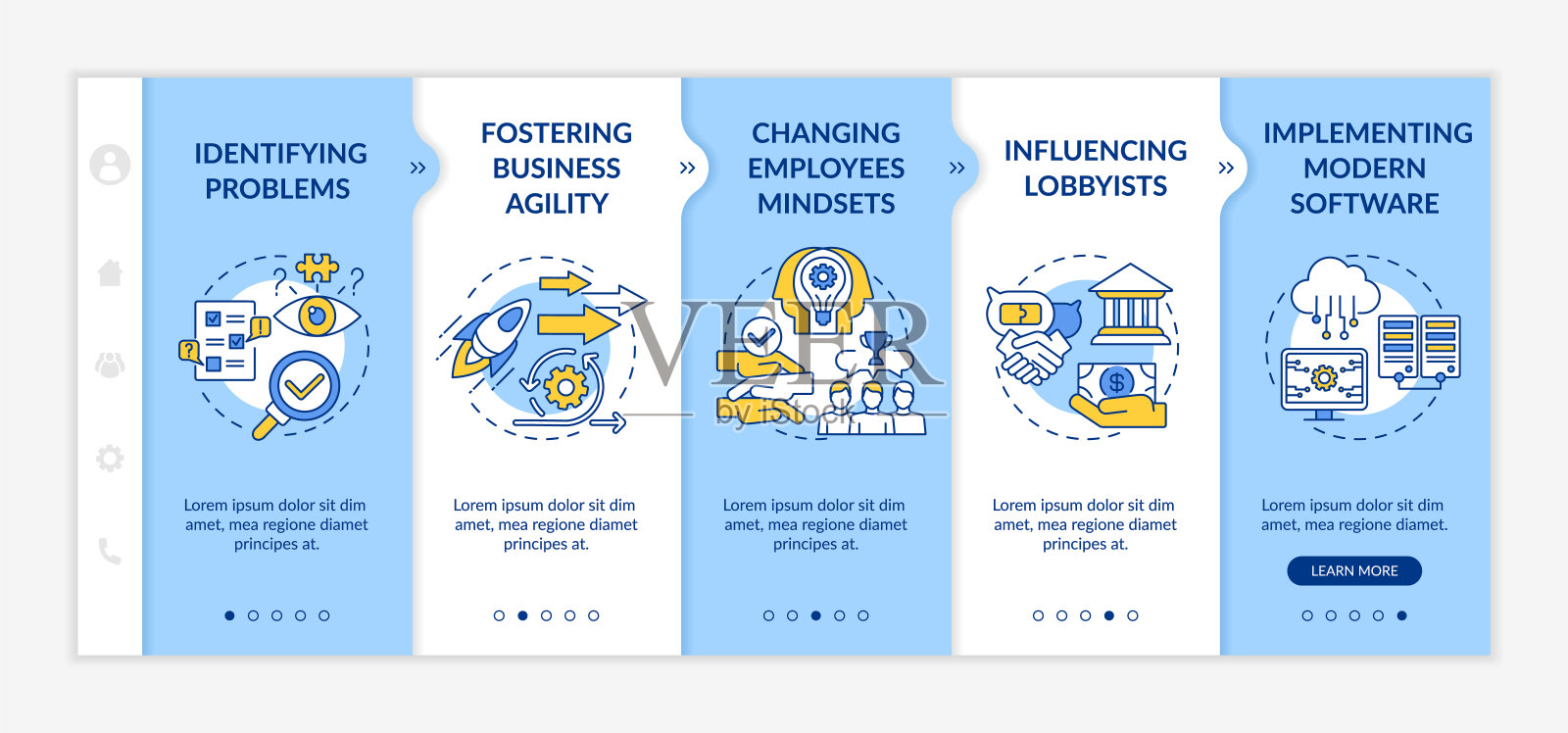 业务咨询任务上船矢量模板插画图片素材