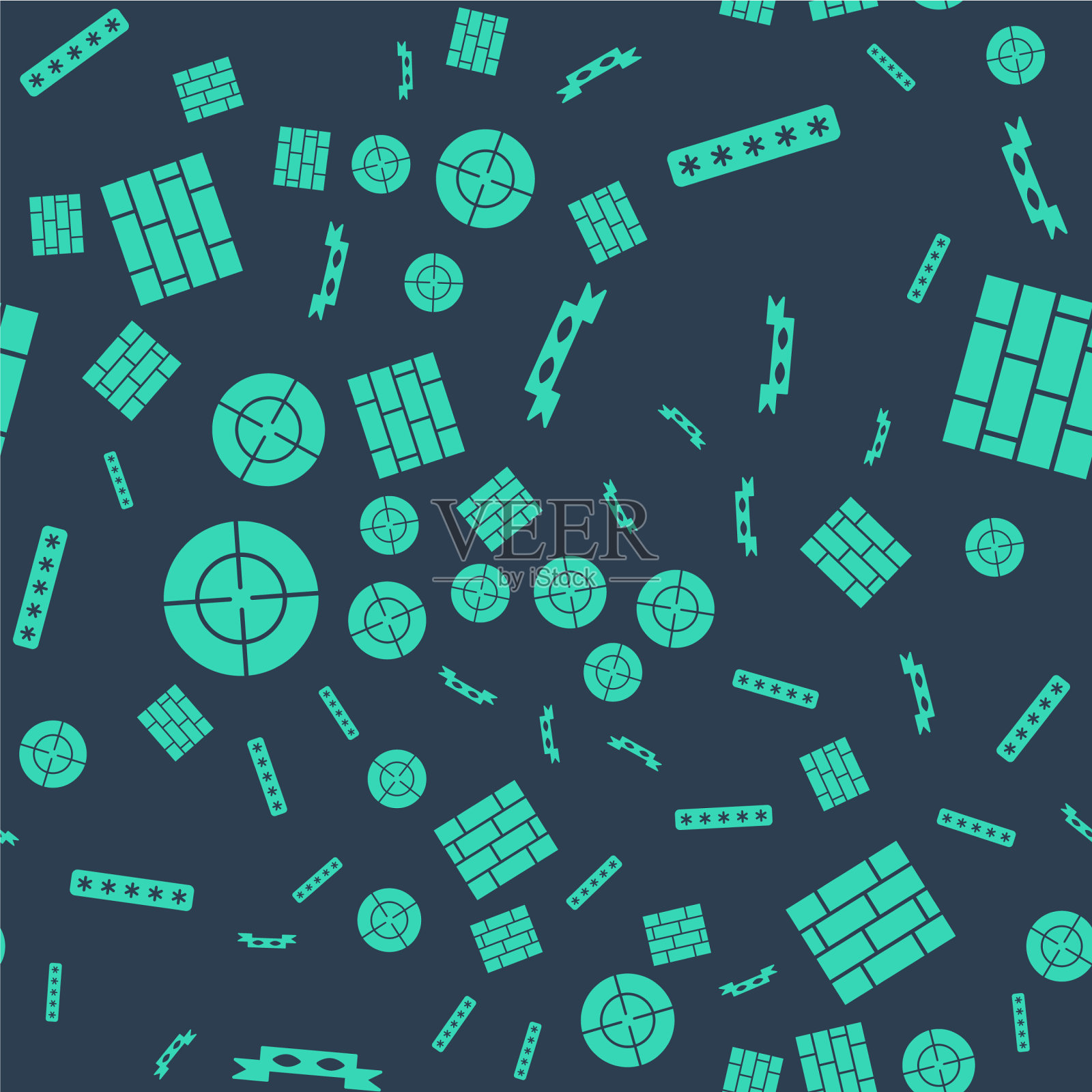 设置小偷眼罩密码保护目标图标素材