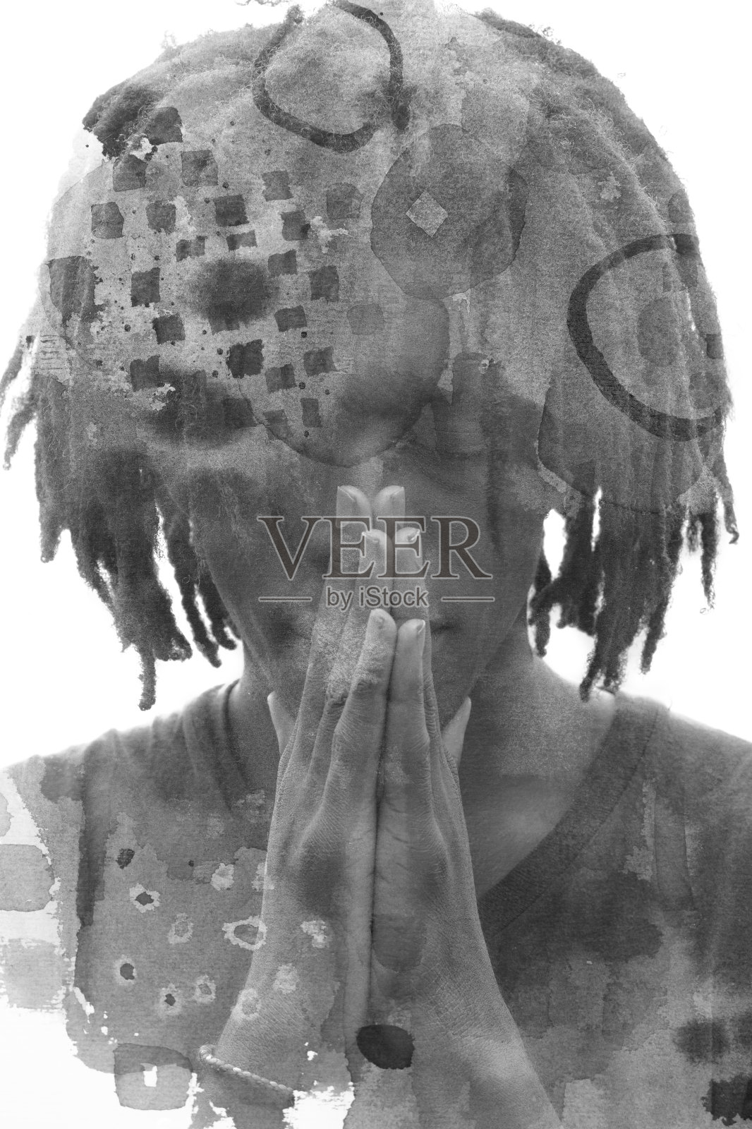 Paintography。肖像与绘画结合的肖像照片摄影图片