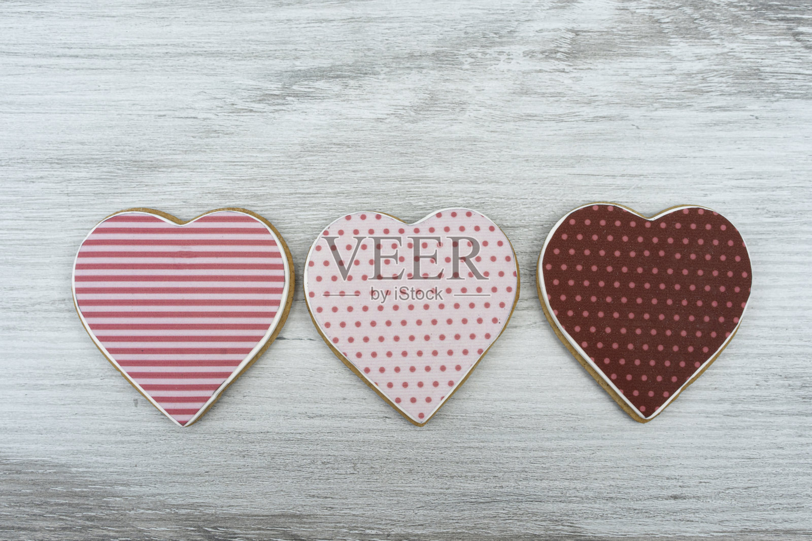 心形饼干照片摄影图片