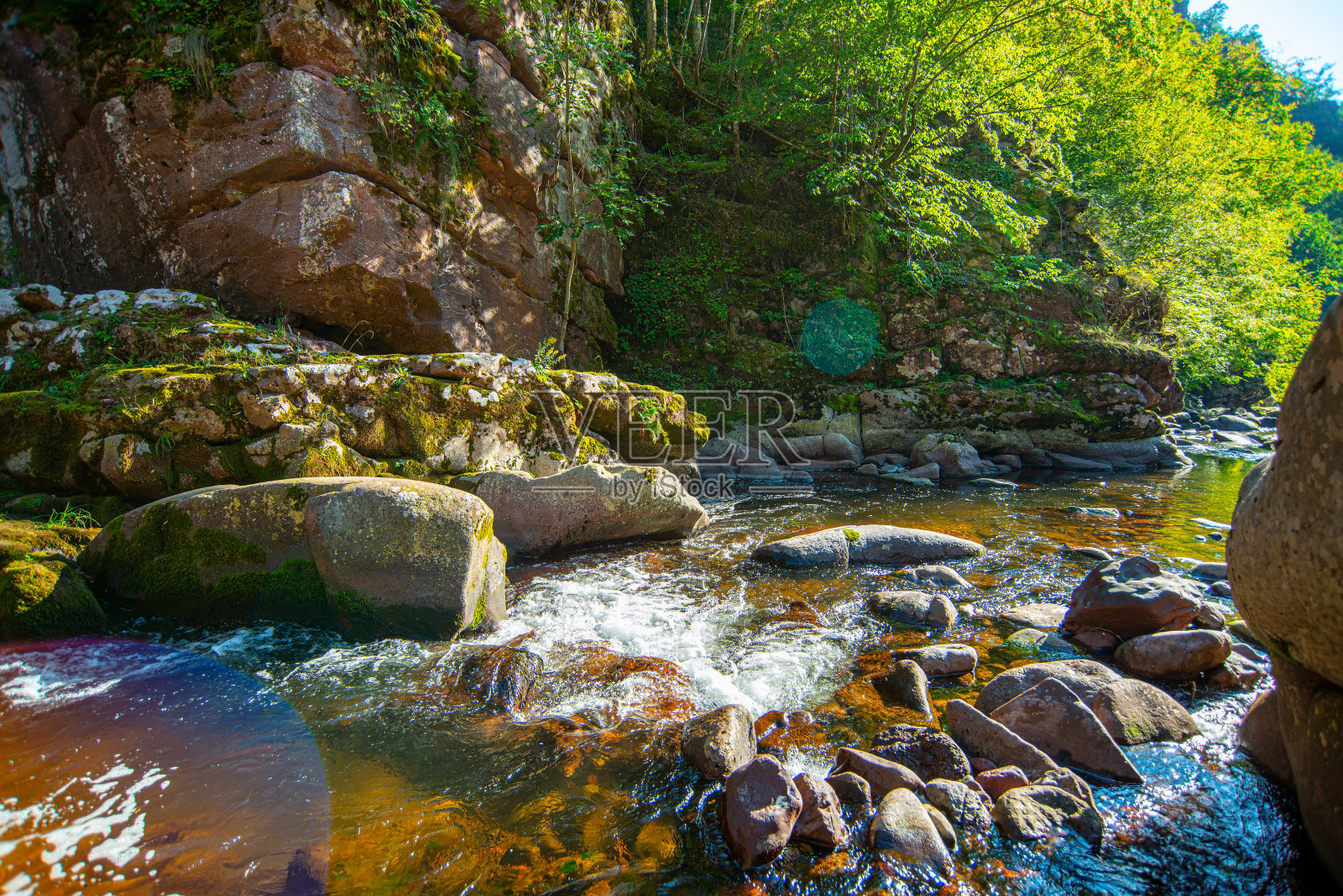 托波多尔斯卡河峡谷照片摄影图片