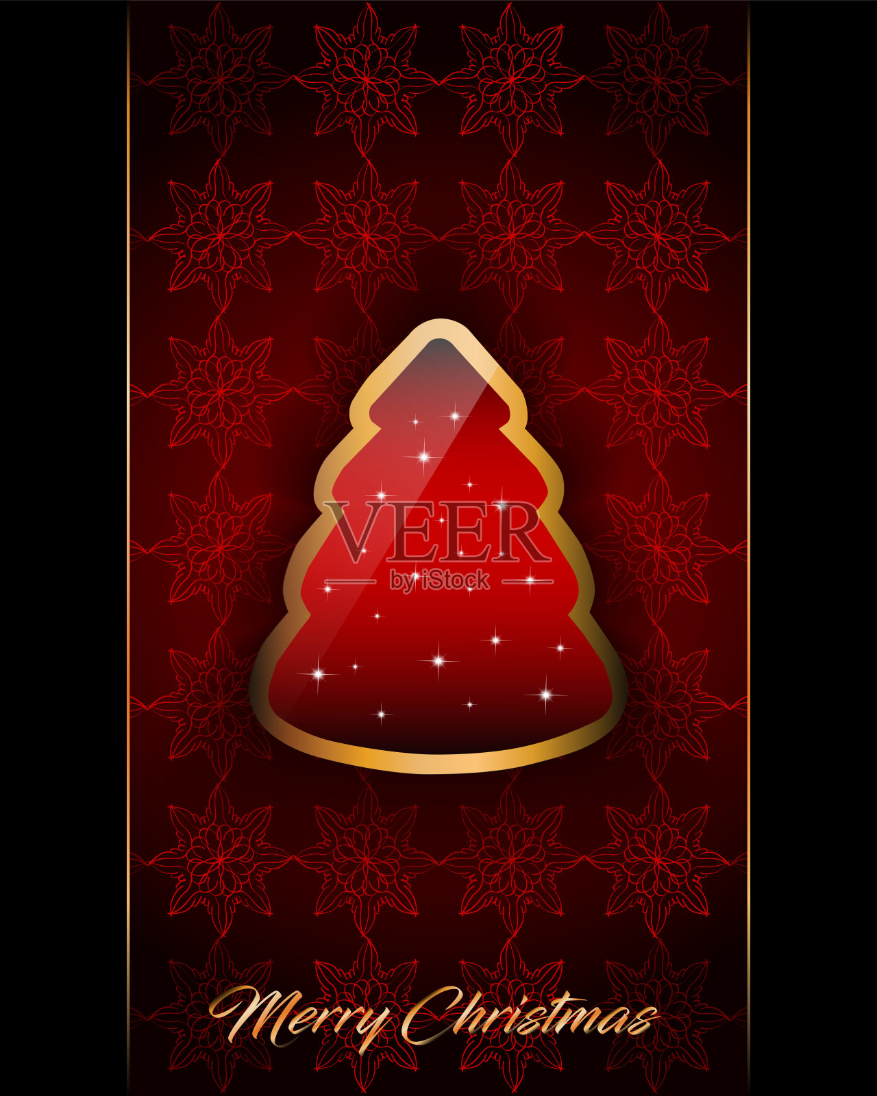 圣诞快乐的背景为您的季节邀请，节日海报，贺卡。插画图片素材