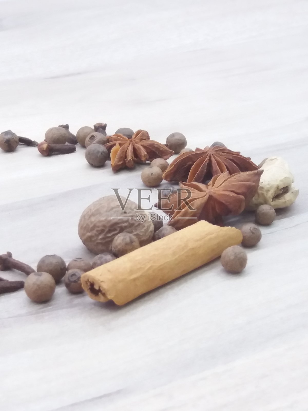 用于加热葡萄酒的香料照片摄影图片