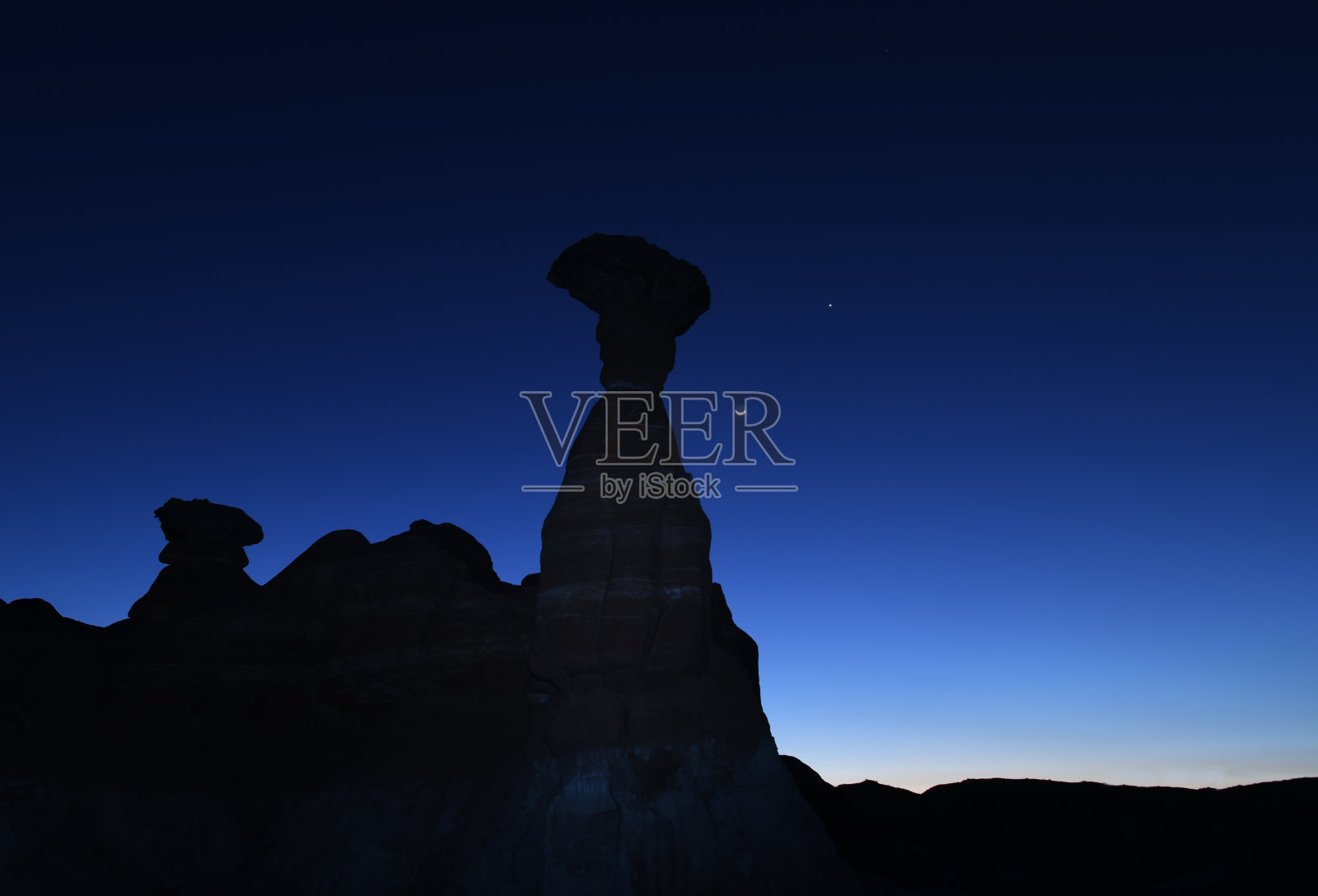 在日出之前,犹他州照片摄影图片