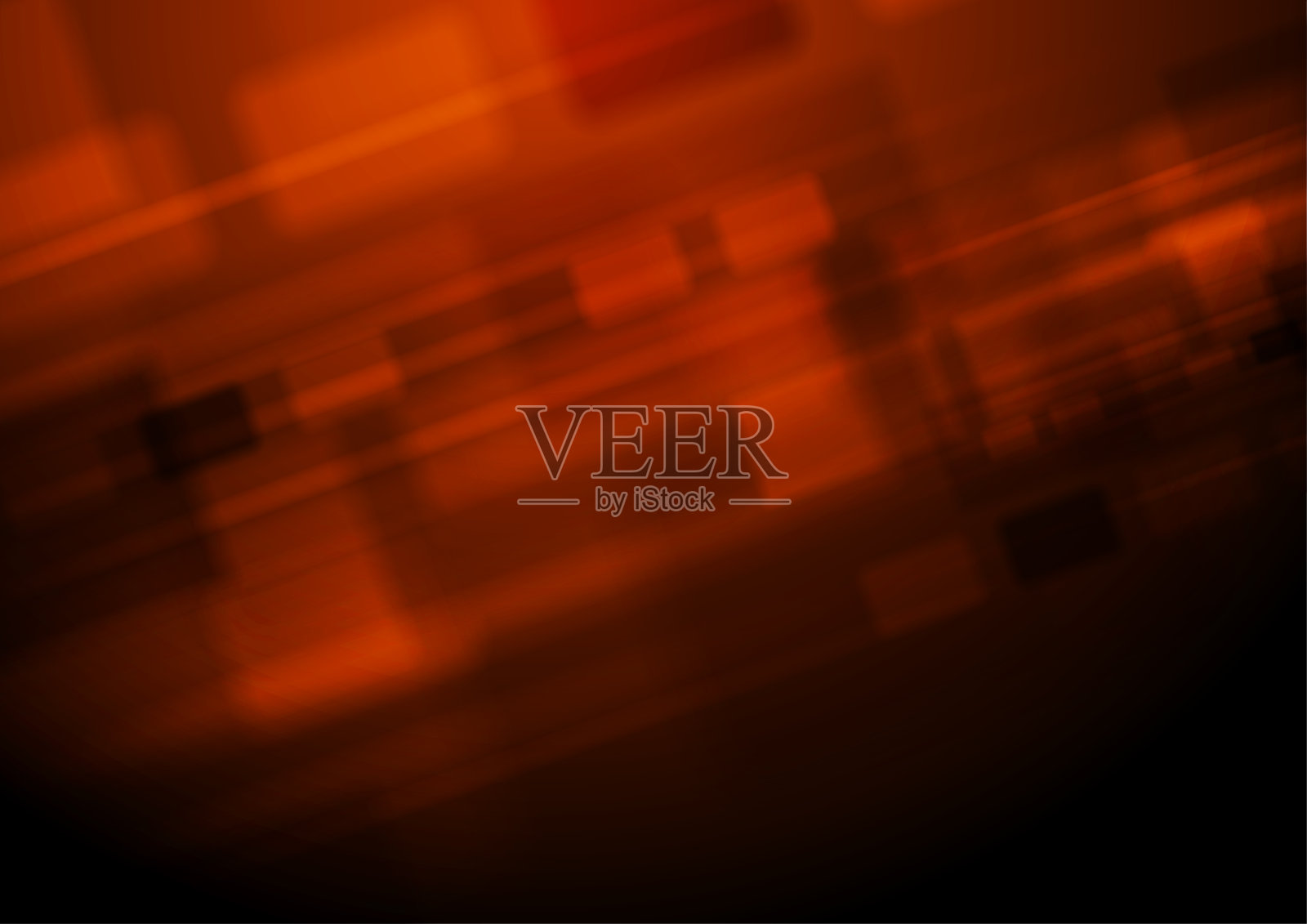 暗橙色抽象技术几何背景插画图片素材