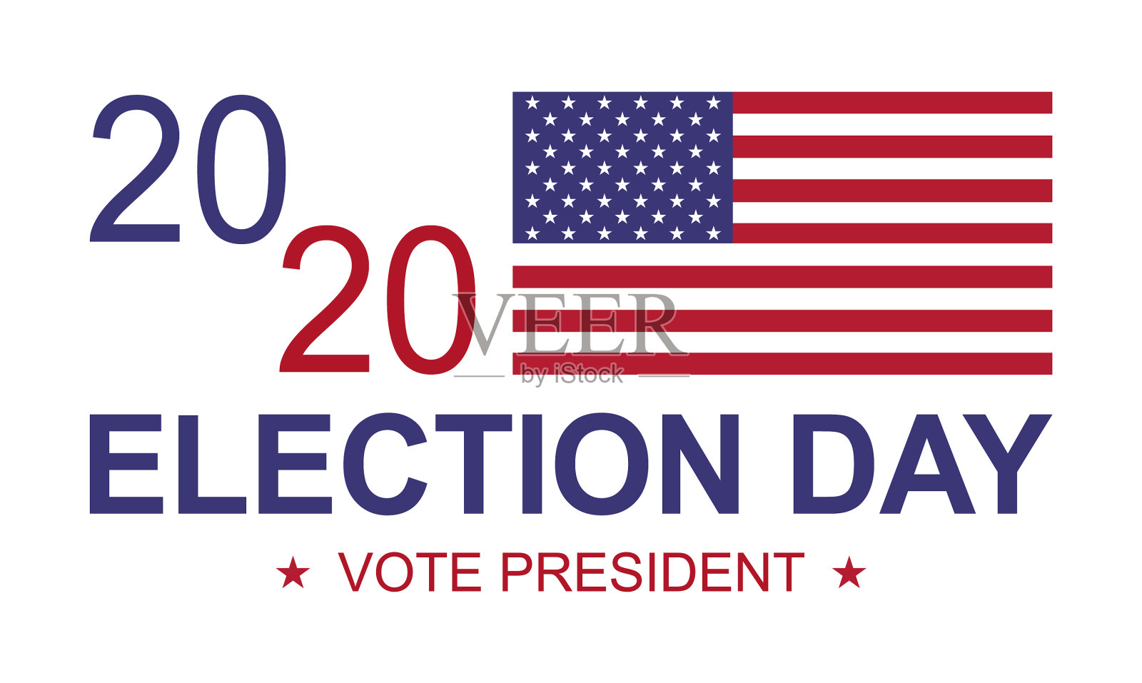 投票总统背景投票日为311插画图片素材