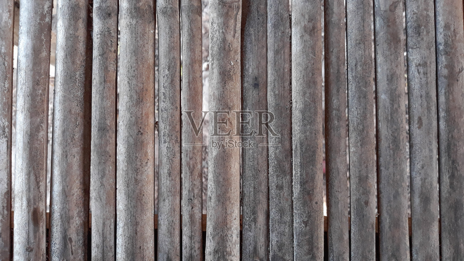 隔墙是用细竹条做的。照片摄影图片