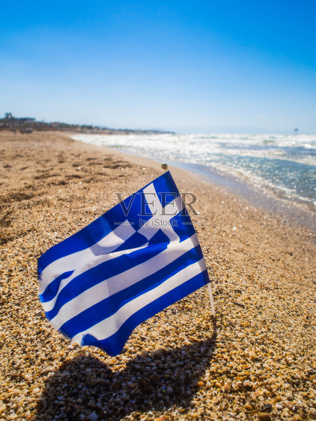 希腊——克里特岛的海滩照片摄影图片