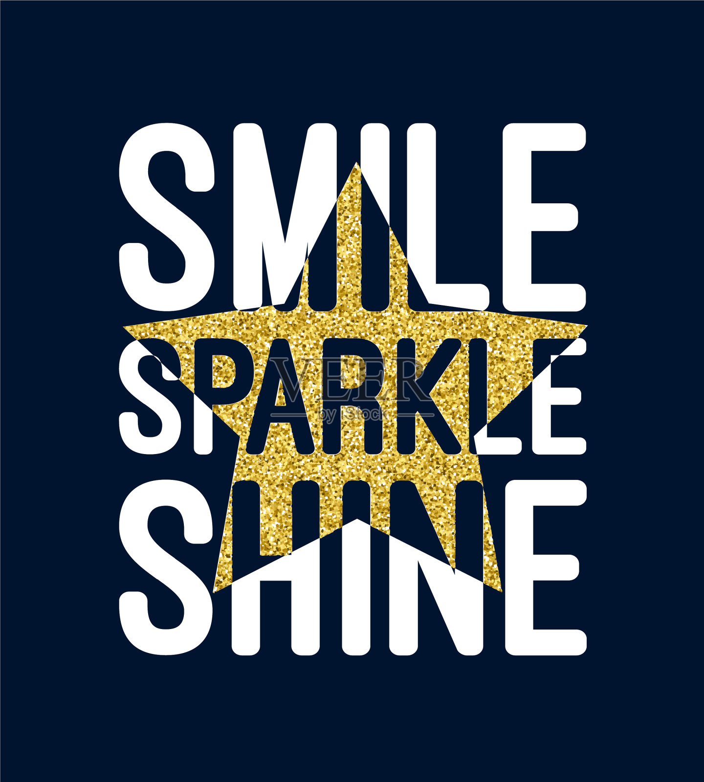 用明星印花设计标语插画图片素材