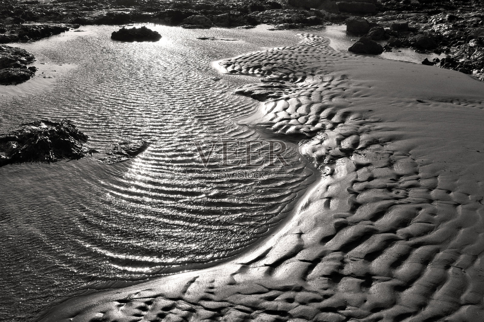 沙子和水照片摄影图片