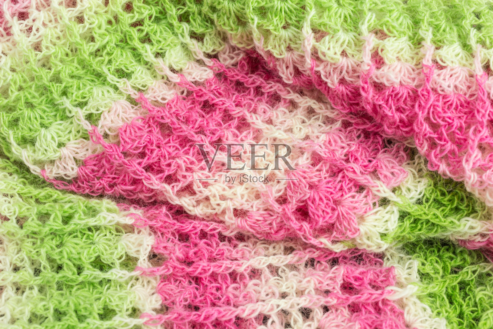 手工钩针多色背景照片摄影图片