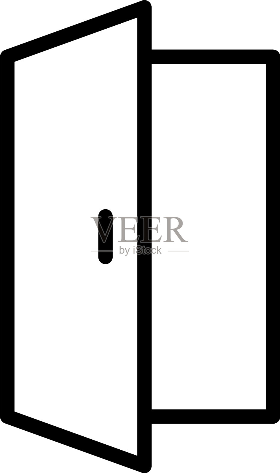 门精品线图标插画图片素材