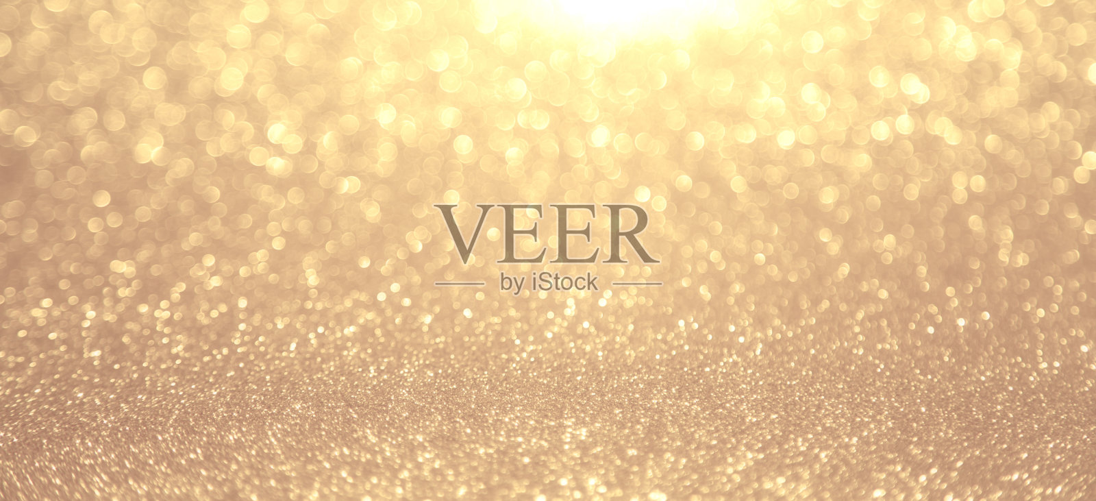 闪烁的灯光，散景的节日背景与纹理。照片摄影图片