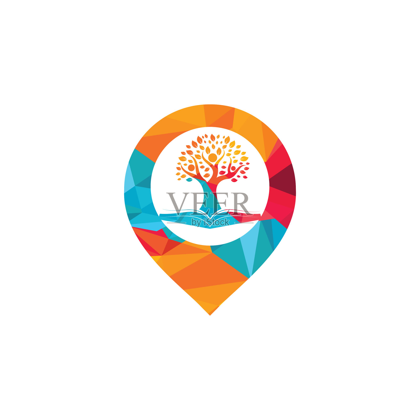 领袖教育标志设计设计元素图片