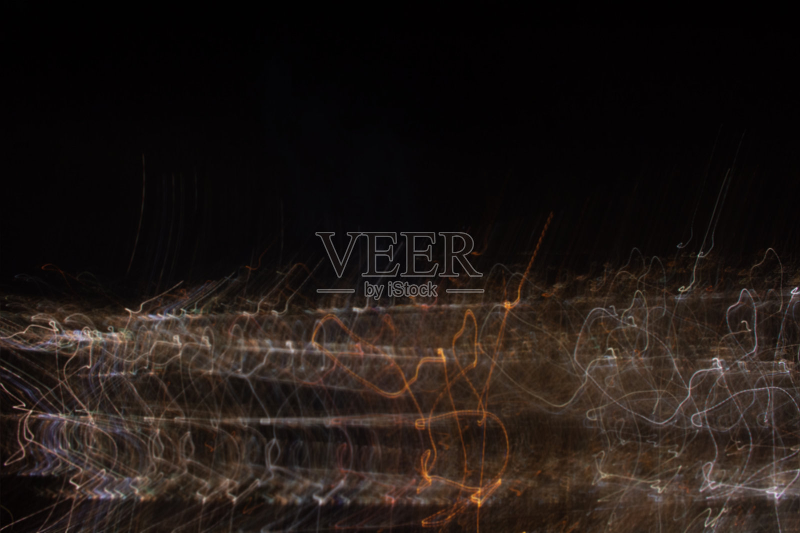 模糊抽象的背景上的黑色线条照片摄影图片