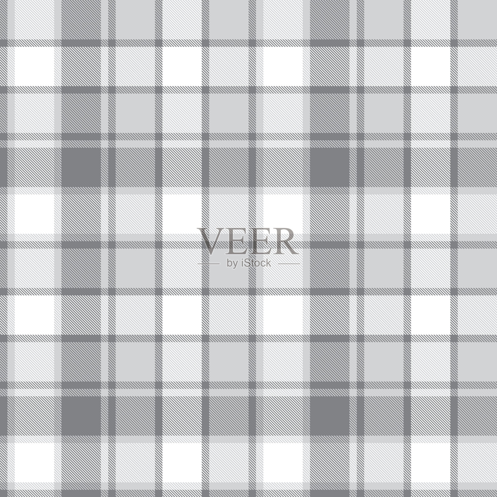 白色格子呢格子无缝图案插画图片素材