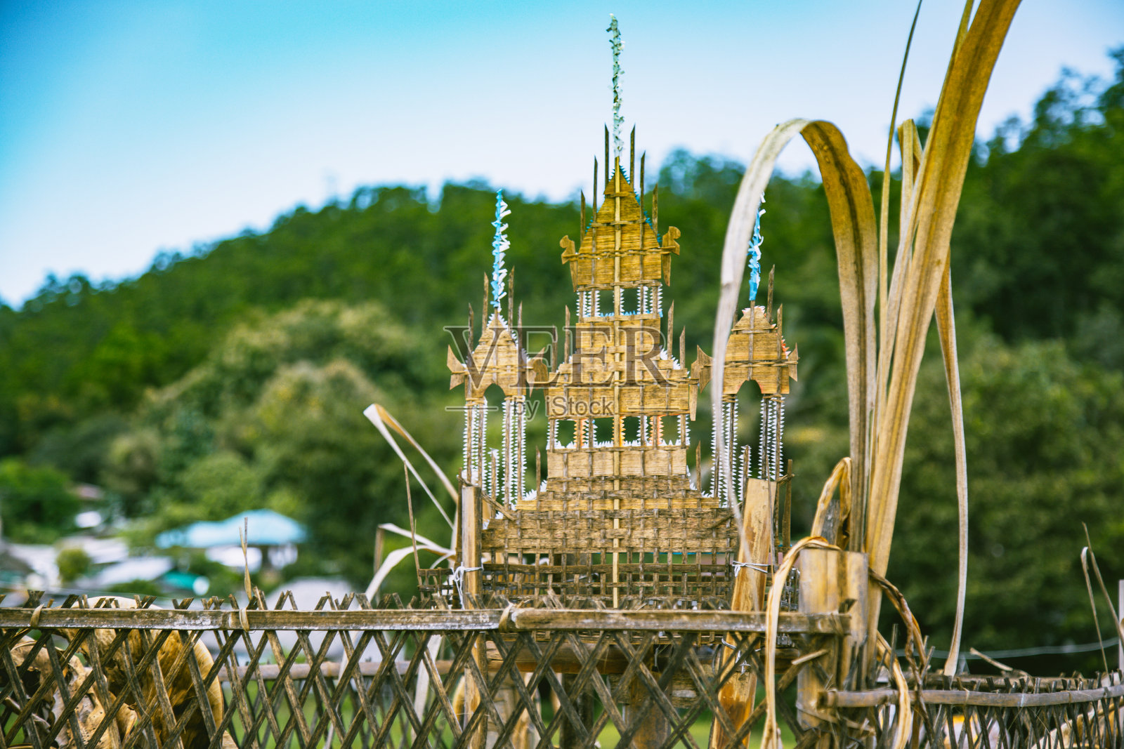 泰国清迈，派竹桥，Mae Hong Son照片摄影图片