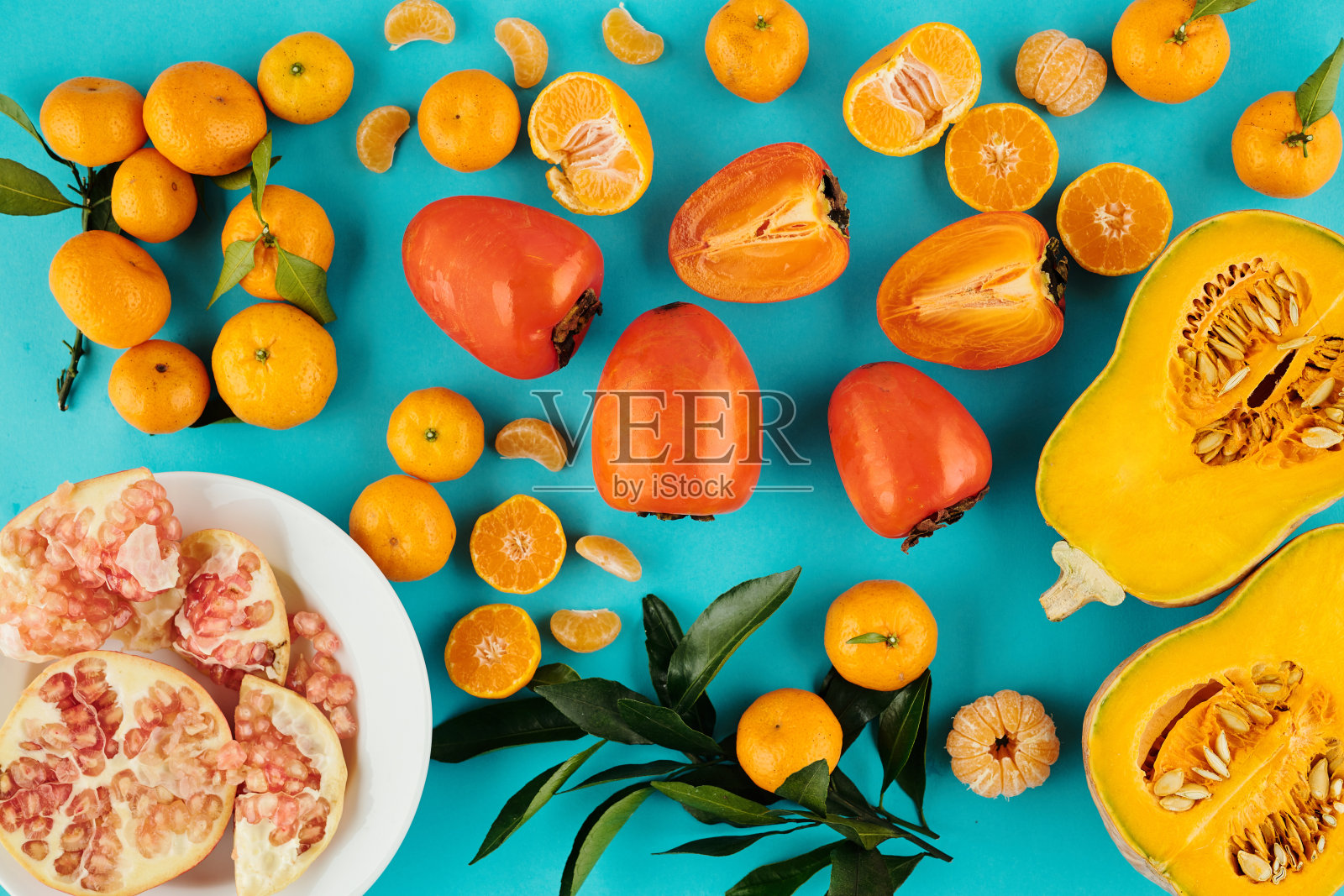 橙色水果和蔬菜照片摄影图片