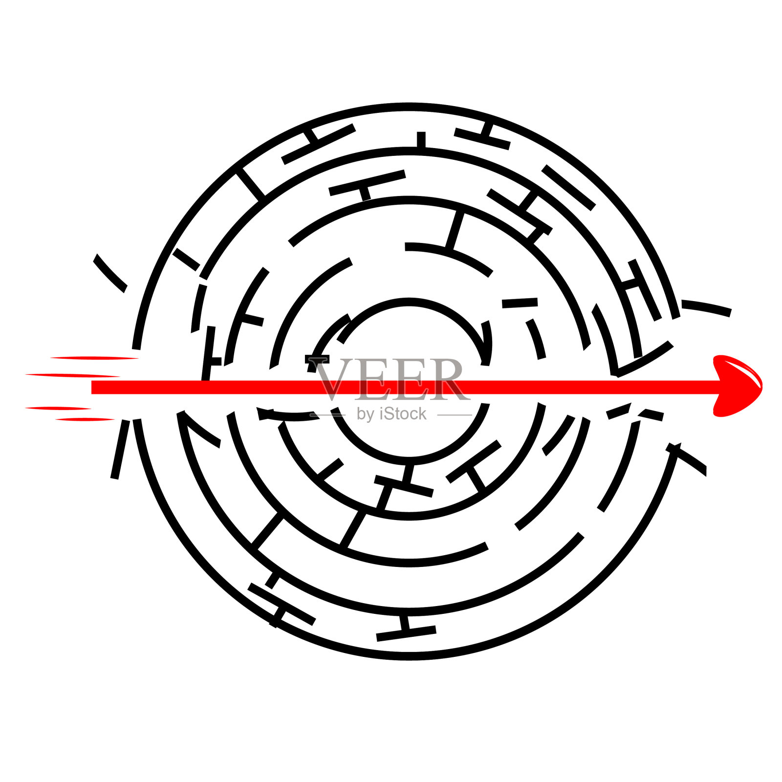 非法解决黑圈问题的方法插画图片素材