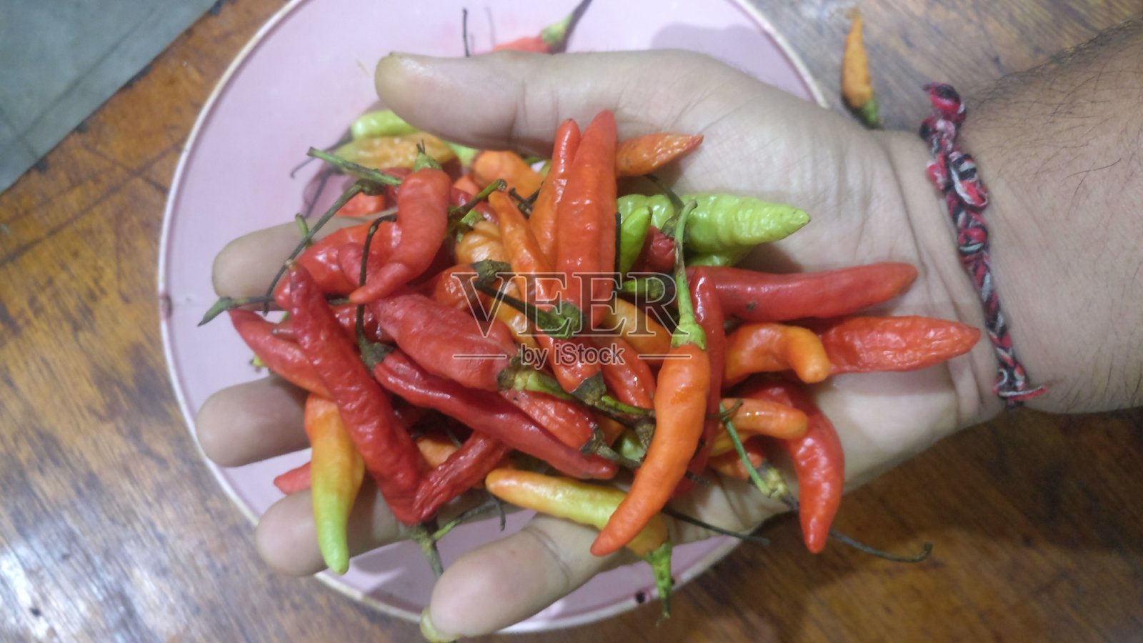 一把辣椒照片摄影图片