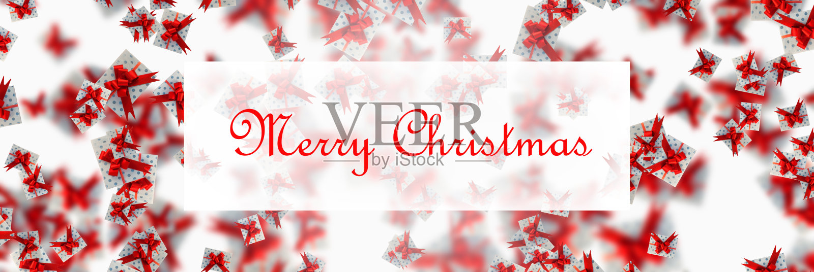 圣诞快乐，节日快乐，贺卡，相框，横幅。圣诞背景与大套美丽的礼物或礼物盒。三维演示照片摄影图片