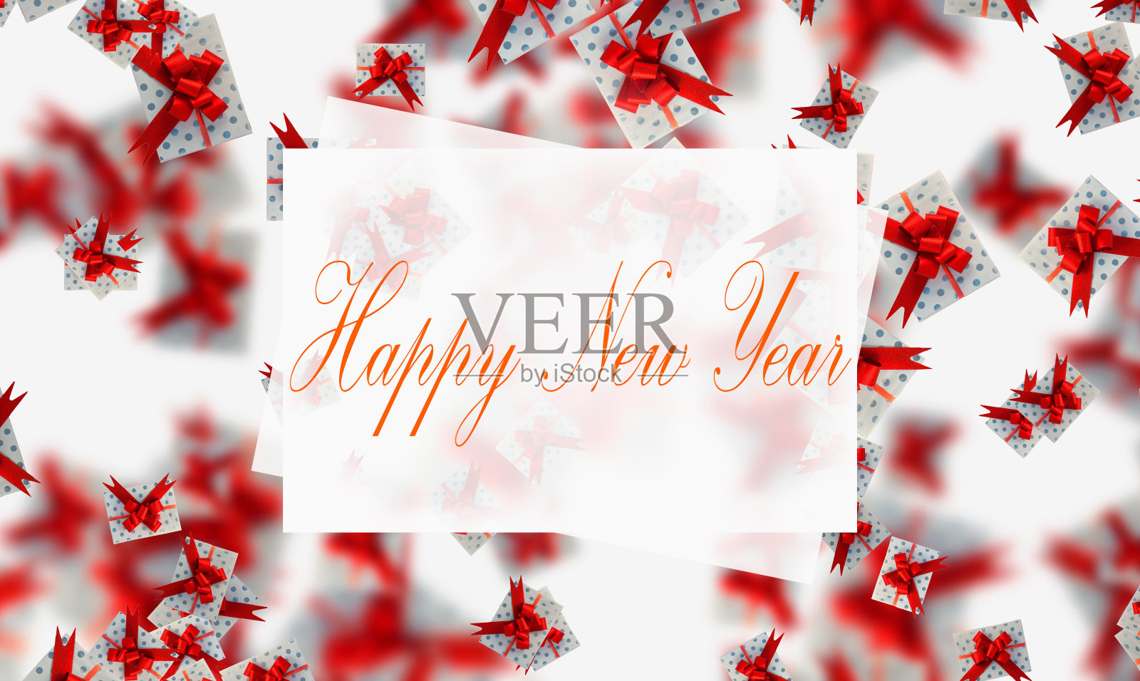 圣诞快乐，节日快乐，贺卡，相框，横幅。圣诞背景与大套美丽的礼物或礼物盒。三维演示照片摄影图片