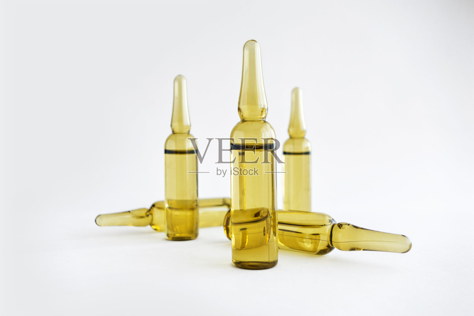 密封玻璃疫苗瓶照片摄影图片