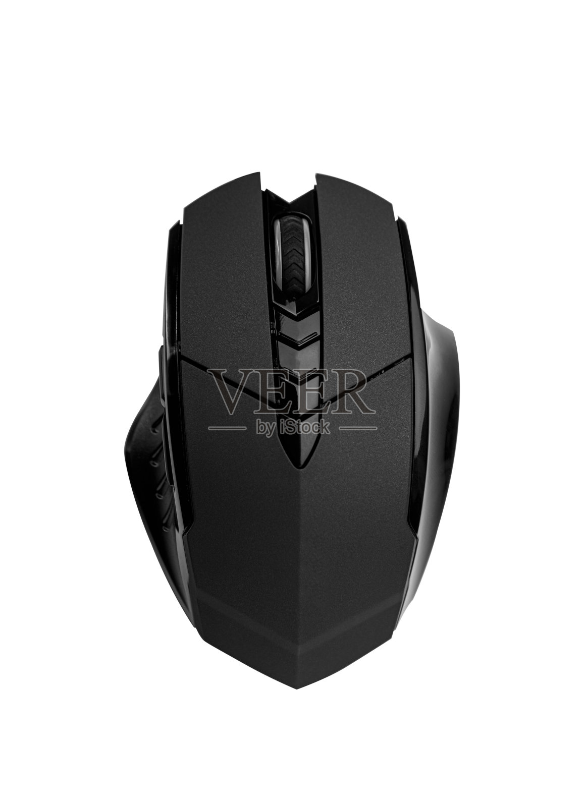 电脑鼠标隔离在白色背景上照片摄影图片