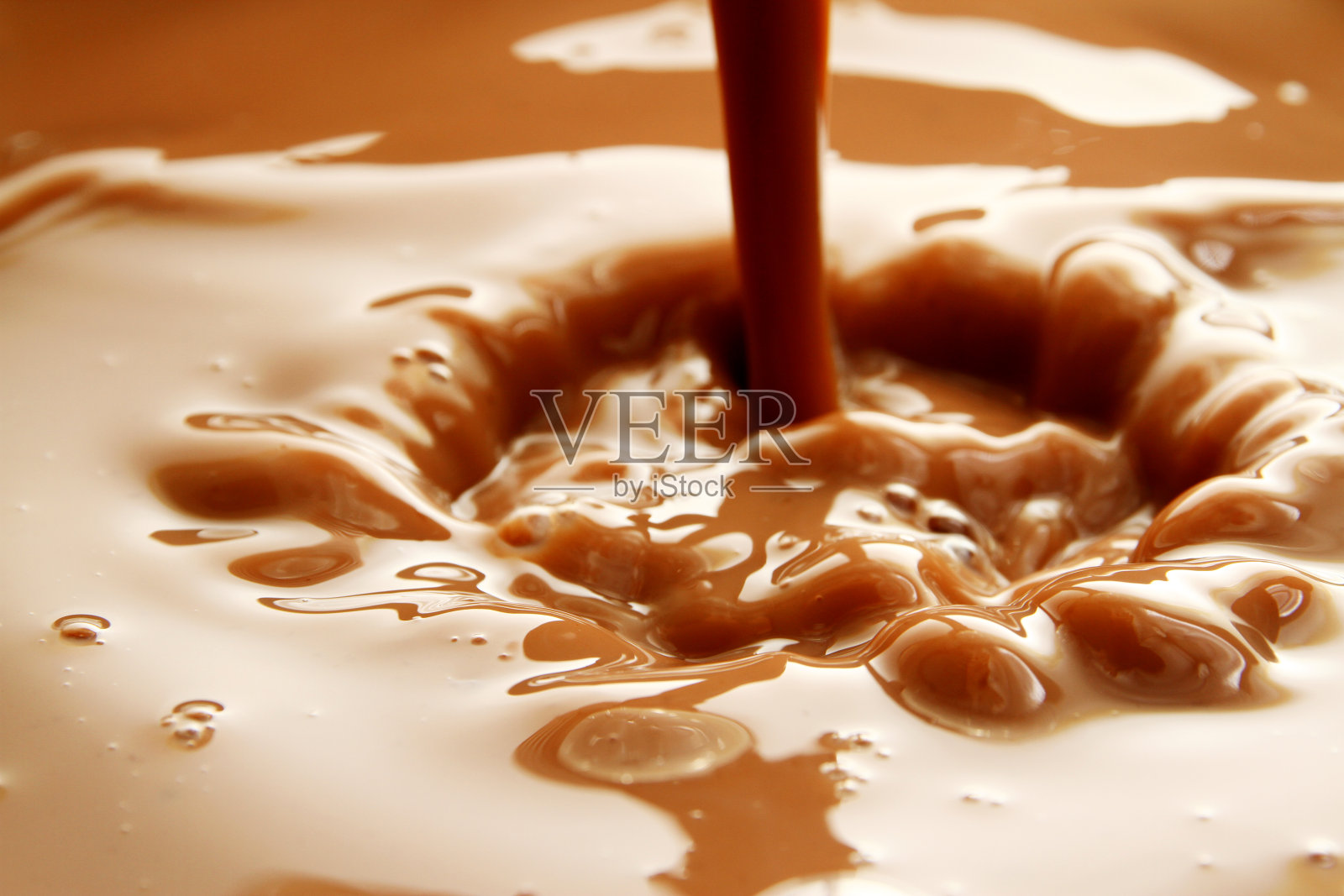 巧克力牛奶或奶茶照片摄影图片