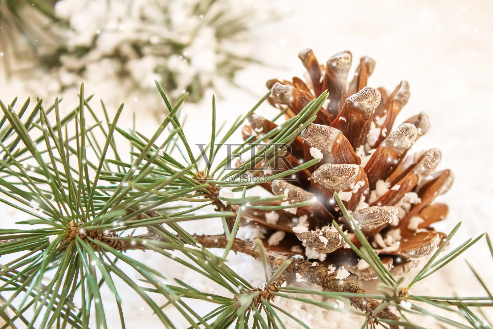 圣诞节的背景。新年快乐。选择聚焦假日照片摄影图片