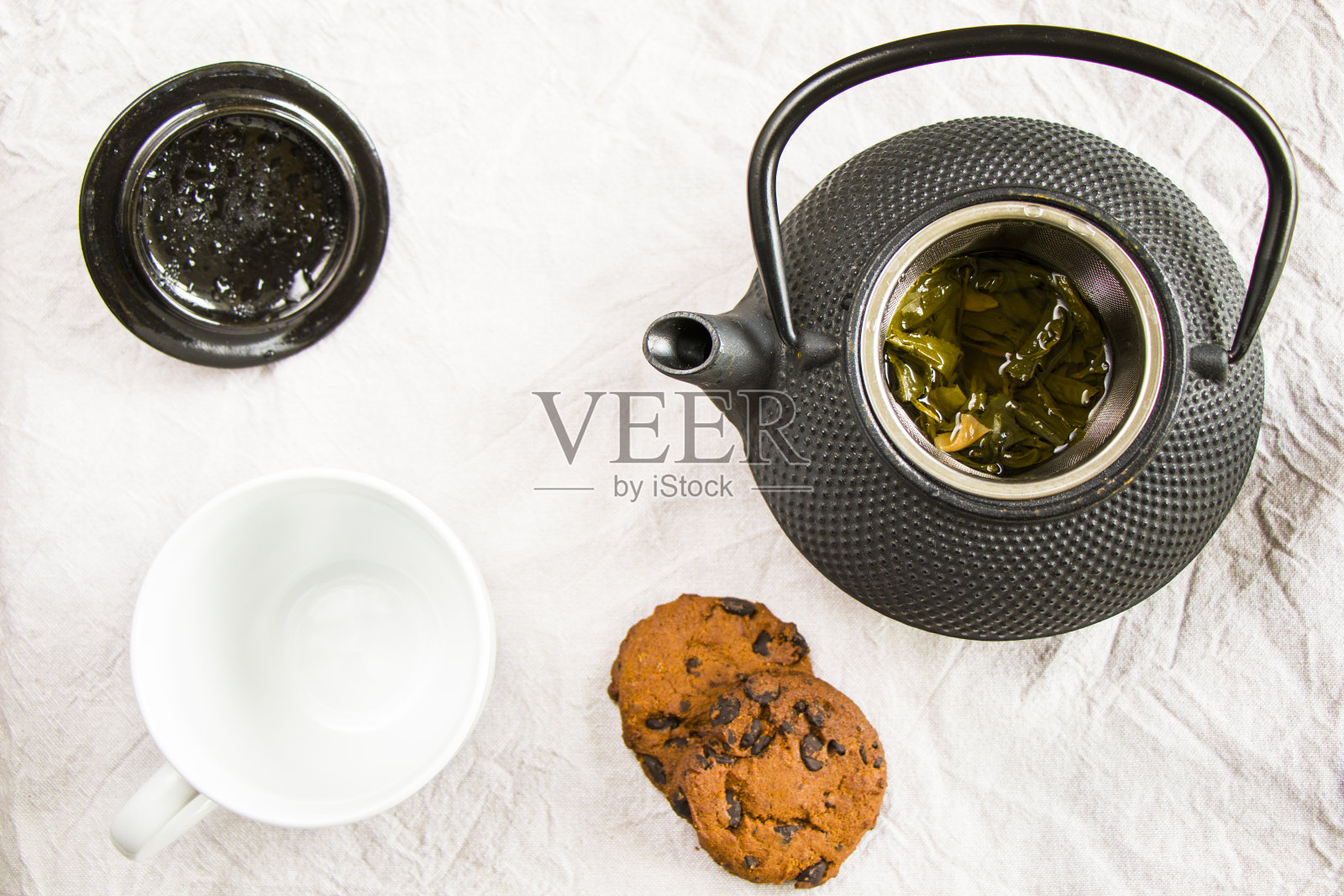 喝茶时间照片摄影图片