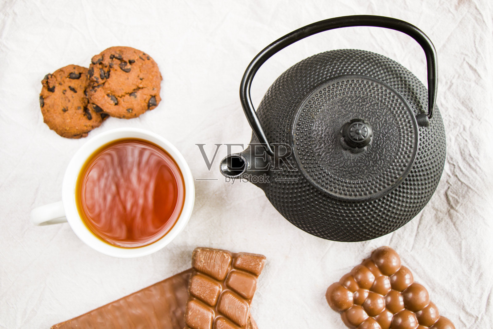 喝茶时间照片摄影图片