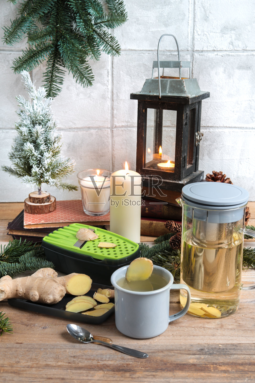 热姜茶照片摄影图片