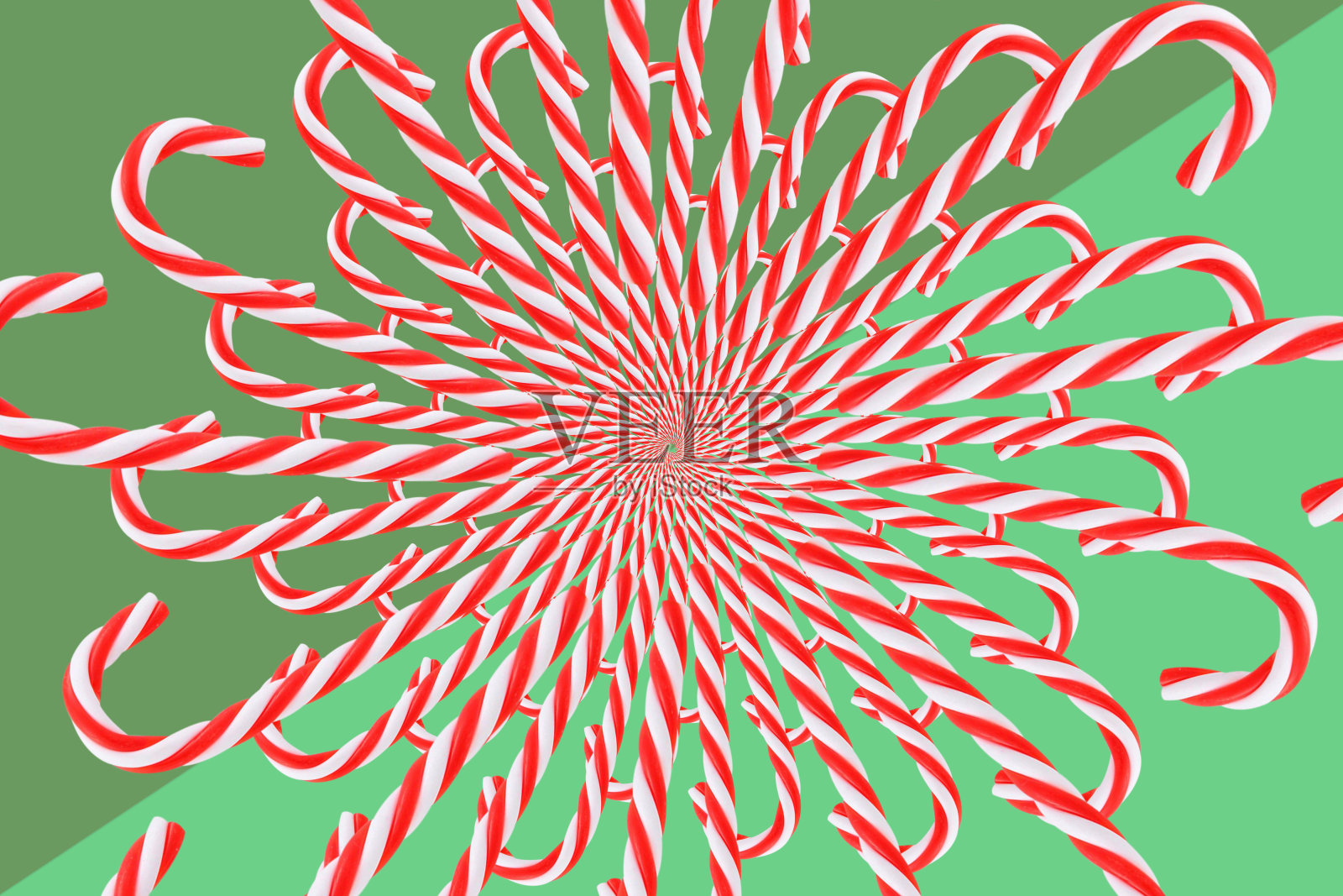 彩色图案的圣诞糖棒-股票照片照片摄影图片